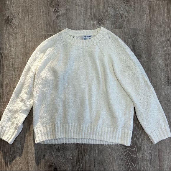 Cream White Old Navy Sweater S - Picture 2 of 3